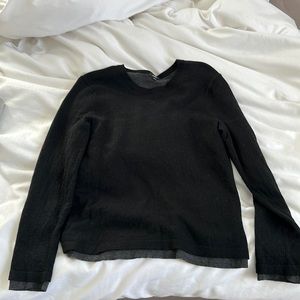 Vince Crew Neck Sweater double layer
